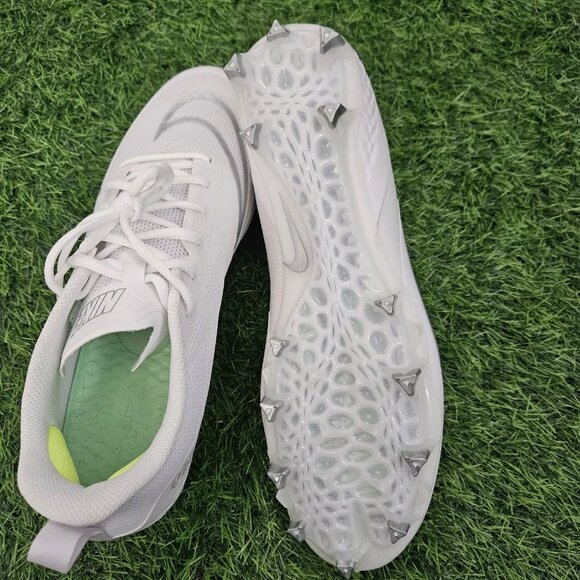 Nike Alpha Huarache 8 Pro LAX Lacrosse Cleats White CW4446-100 Men Size 9.5 NEW main image 10